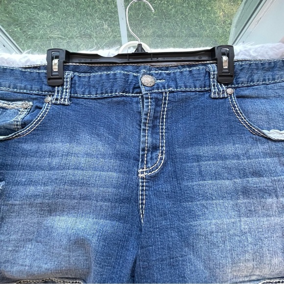 Maurices Jean Shorts Size 24 “Original” - Picture 7 of 9